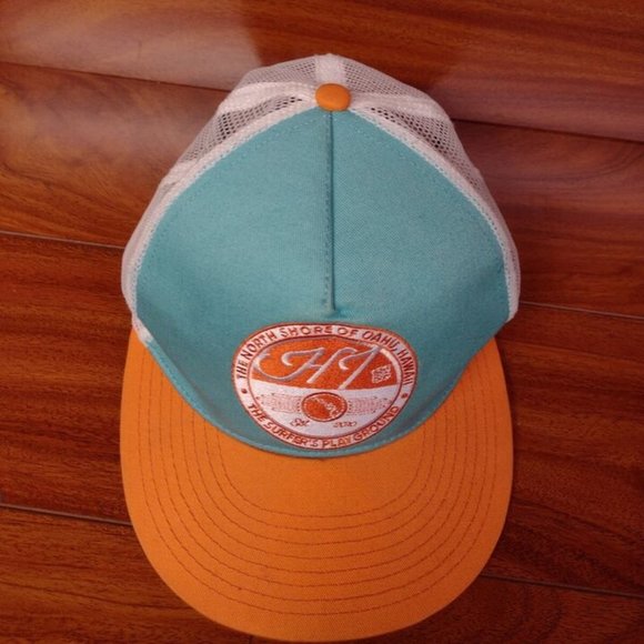 The North Shore of Oahu Hawaii The Surfers Playground Hat Cap Snapback - Picture 6 of 8